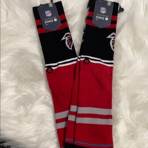 NWT Atlanta Falcons nfl  super fans Stance socks - Picture 1 of 5